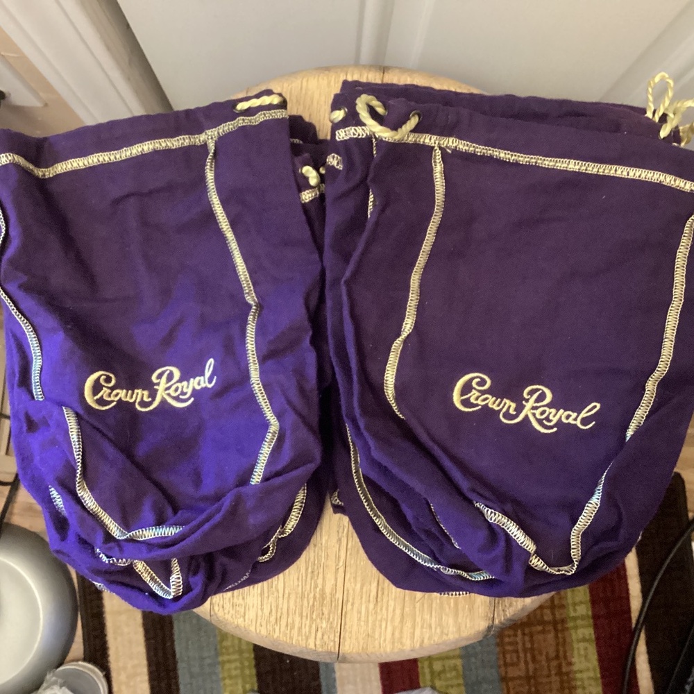 15 Purple Crown Royal Bags Bag 💼